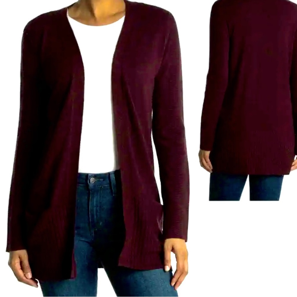 Devotion by Cyrus sz xs Burgundy Cardigan